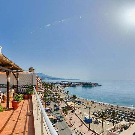 Holidays2Fuengirola Duplex With Stunning Sea View, Terraces,1St Line Beside Port Buitenkant foto