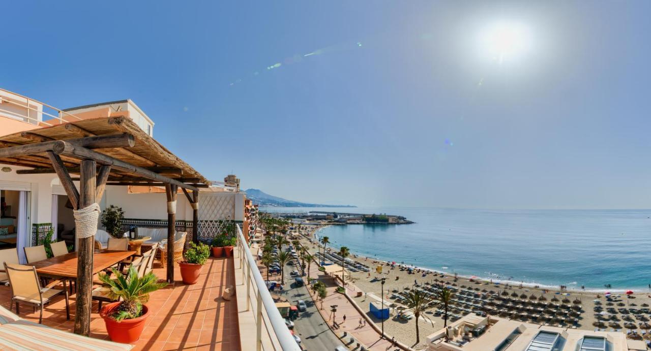 Holidays2Fuengirola Duplex With Stunning Sea View, Terraces,1St Line Beside Port Buitenkant foto