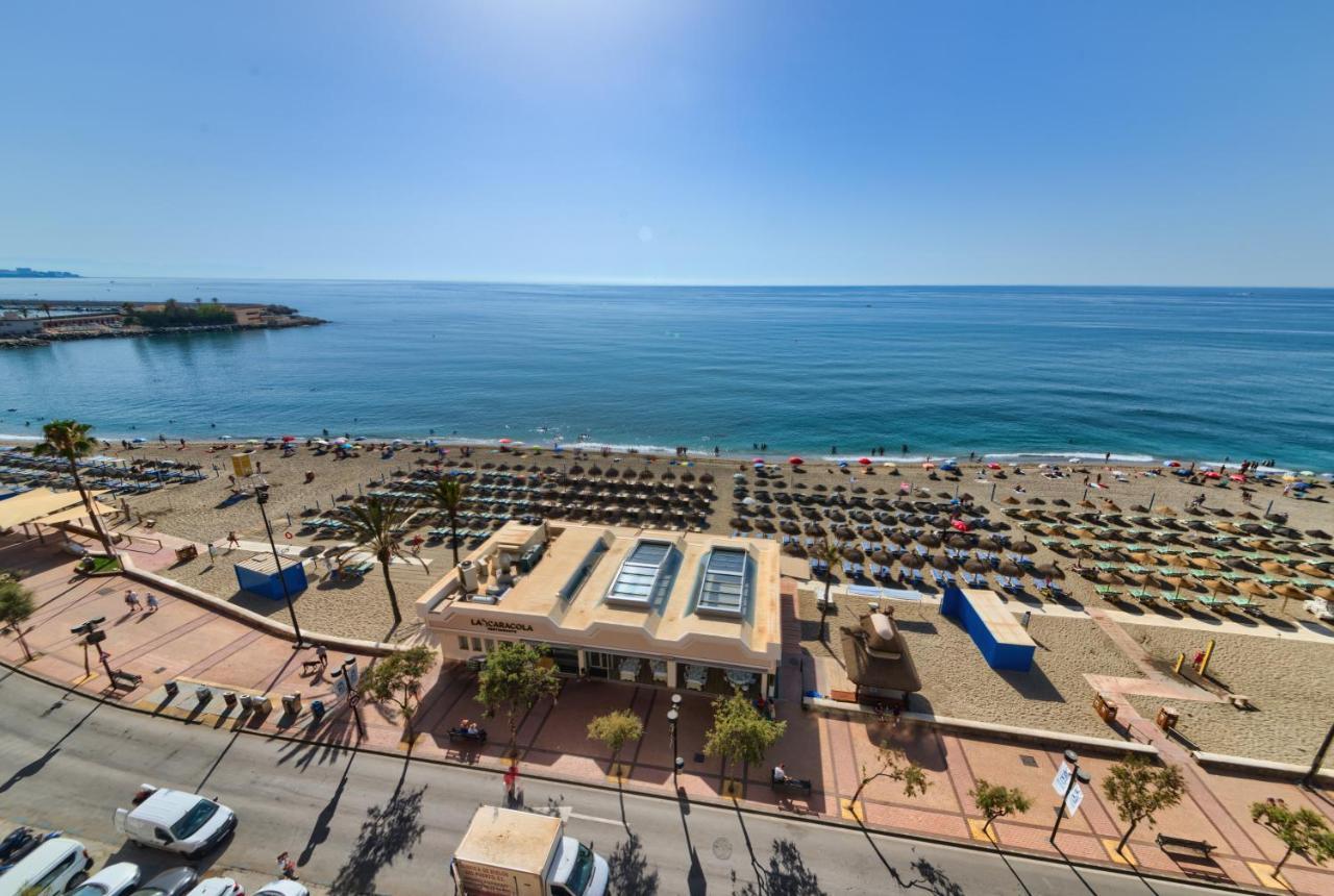 Holidays2Fuengirola Duplex With Stunning Sea View, Terraces,1St Line Beside Port Buitenkant foto
